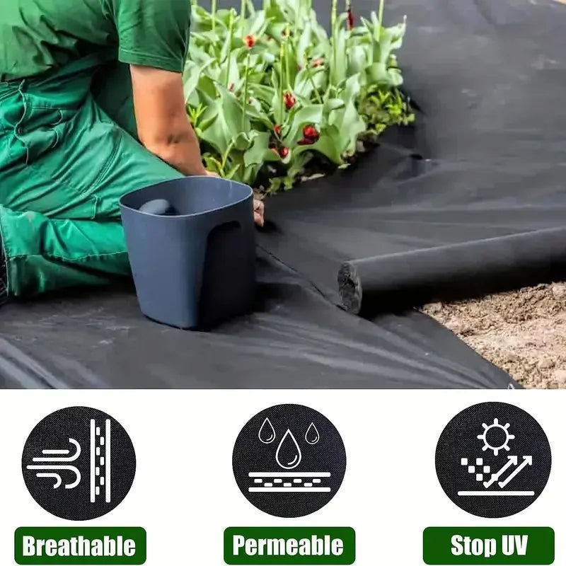 Garden Landscape Fabric Weed Barrier