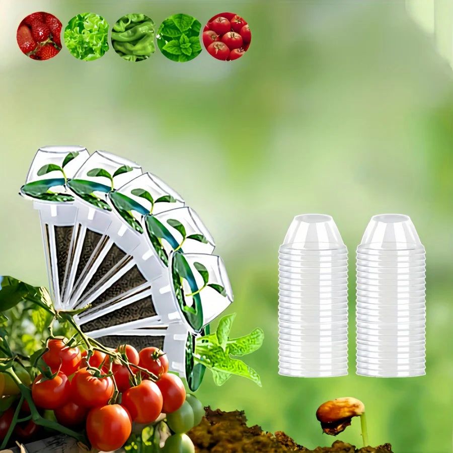 120pcs Hydroponic Garden Accessories Pod Kit