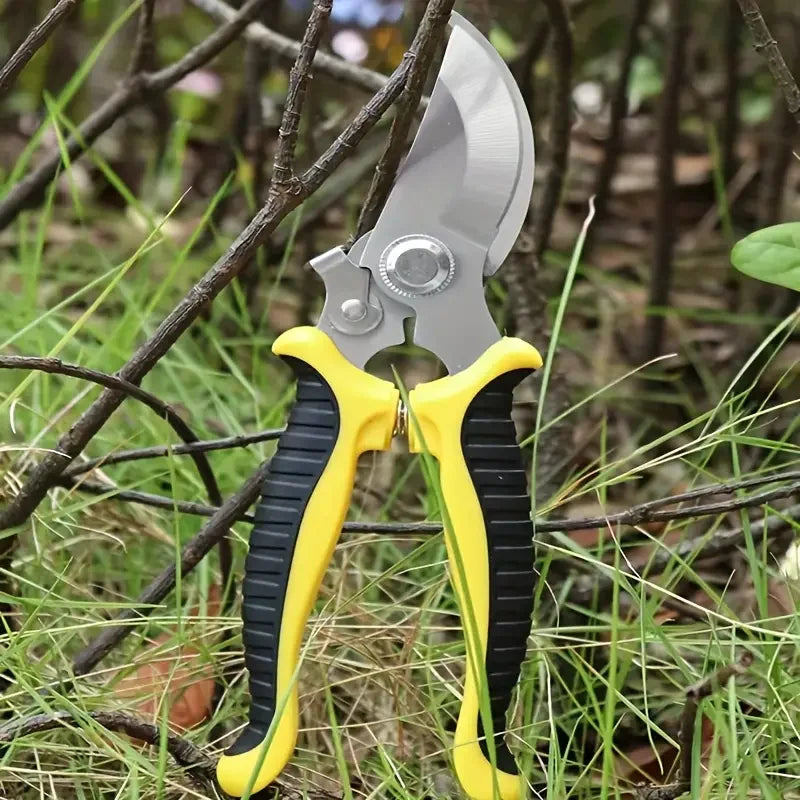 Pruner Garden Scissors Professional Sharp Pruning Shears Tree Trimmers , Hand Clippers