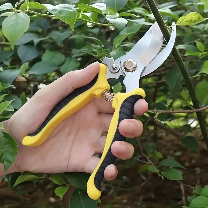 Pruner Garden Scissors Professional Sharp Pruning Shears Tree Trimmers , Hand Clippers