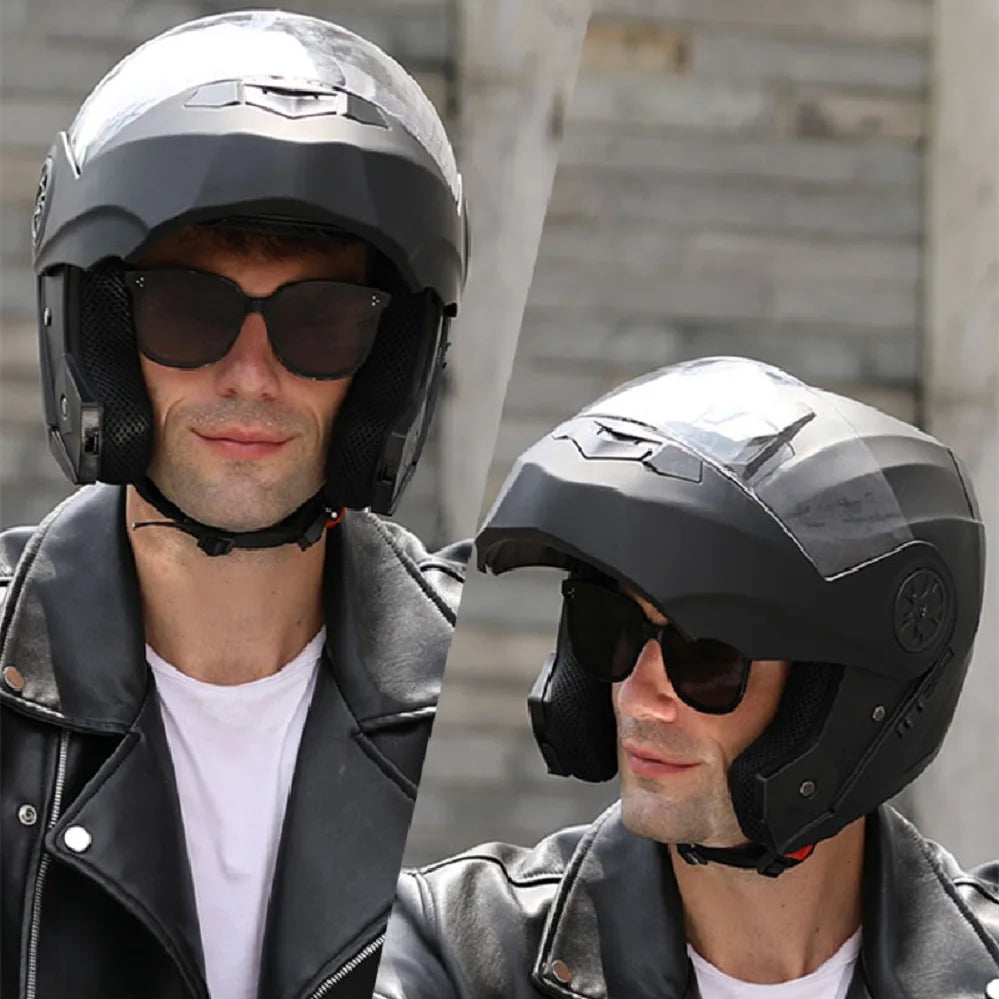 BLD Personalised Motorcycle Full Face Helmet Men Women