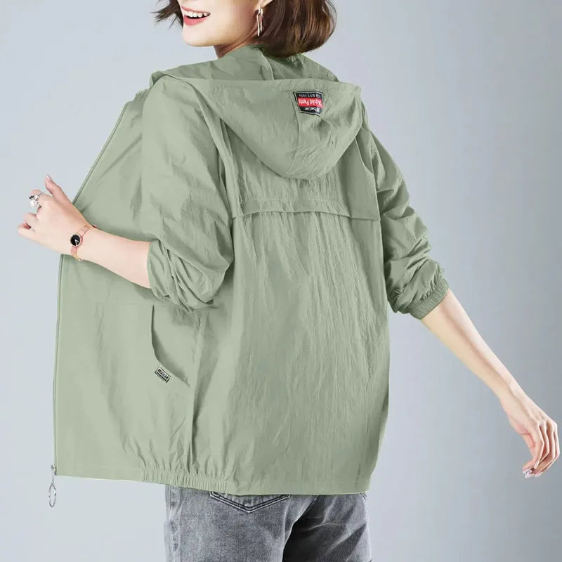 Women Ice Silk Sun Protection Clothing