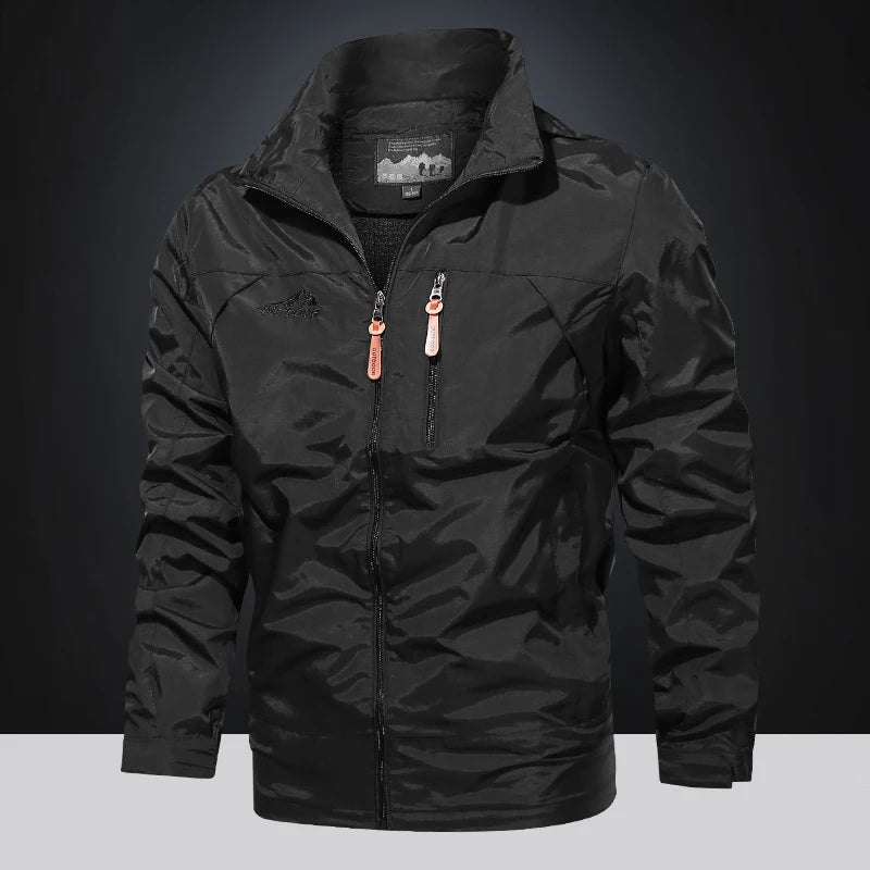 Men Outdoor Jackets Soft Comfortable Breathable Windbreak