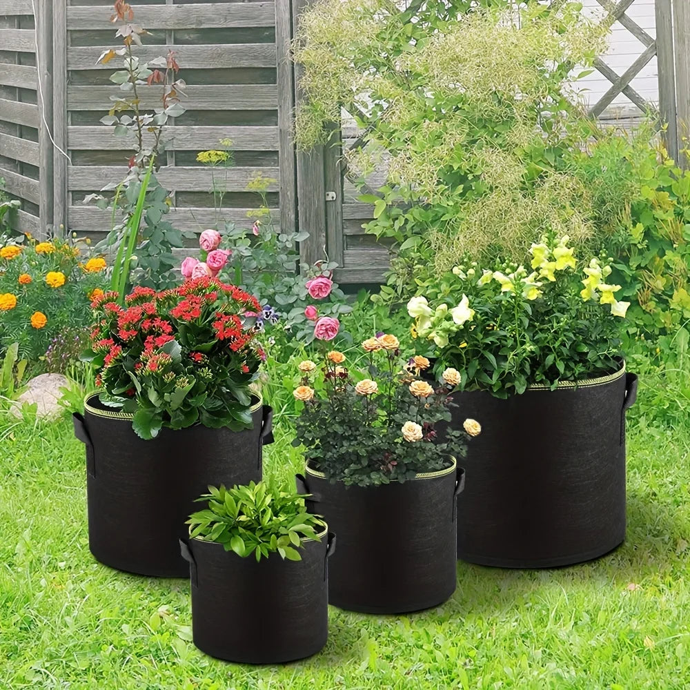 5Pcs Gallon Planting Bucket