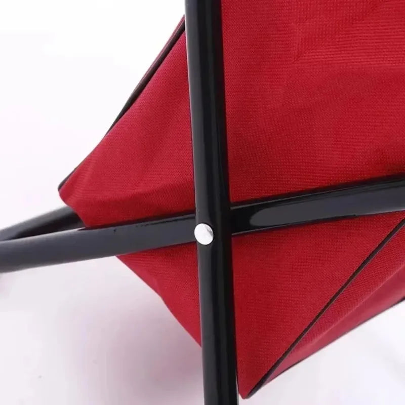 Portable Folding Camping Chair with Storage Box Outdoor Camping Chairs Beach Chairs Travel Leisure Picnic Seat with Storage