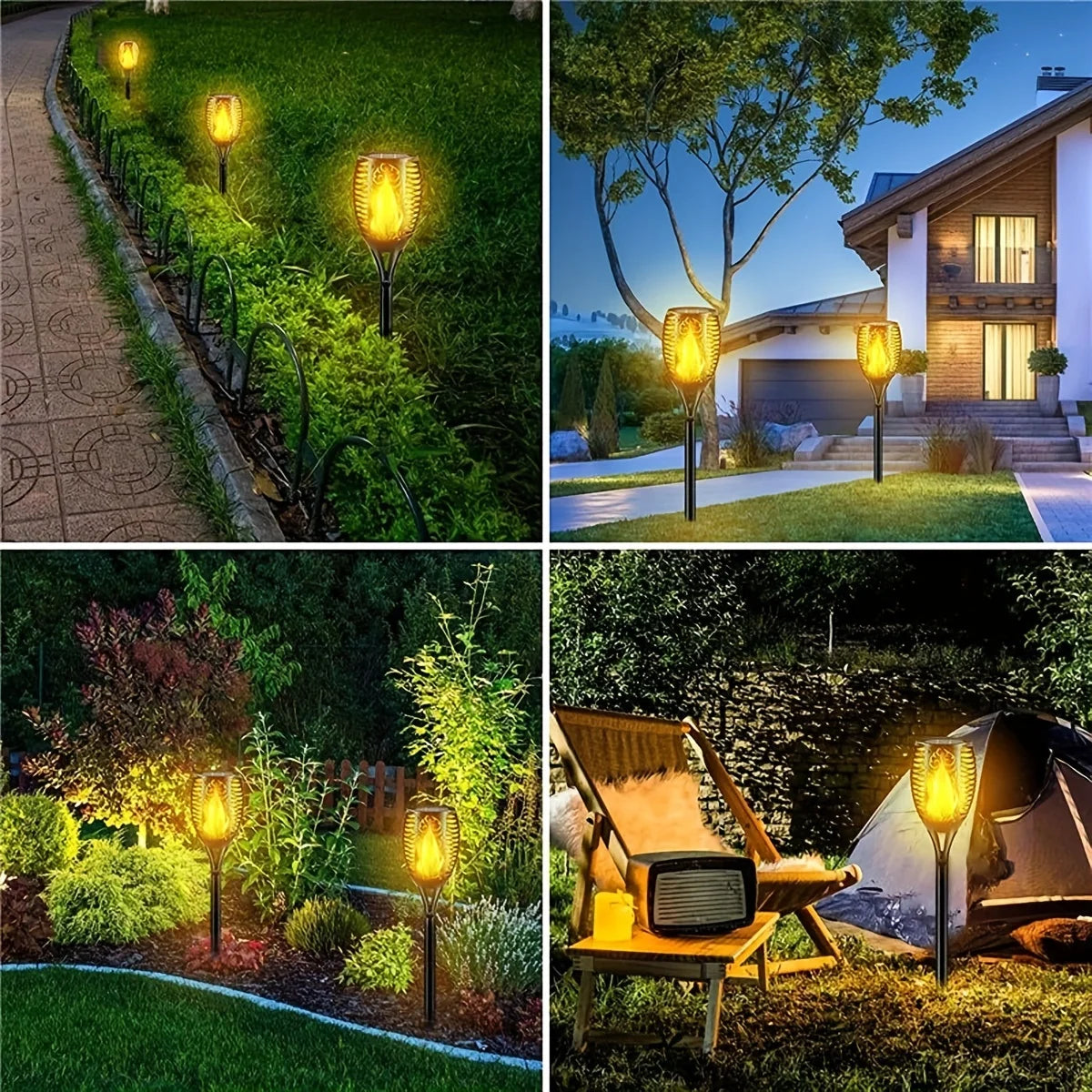 LED Solar Waterproof Garden Decoration Outdoor Lawn Path   Lamp