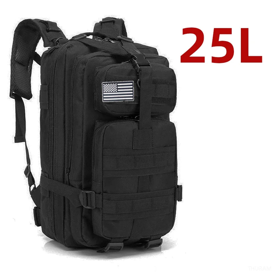 25L/50L 1000D Nylon Waterproof  Backpack Outdoor Rucksacks