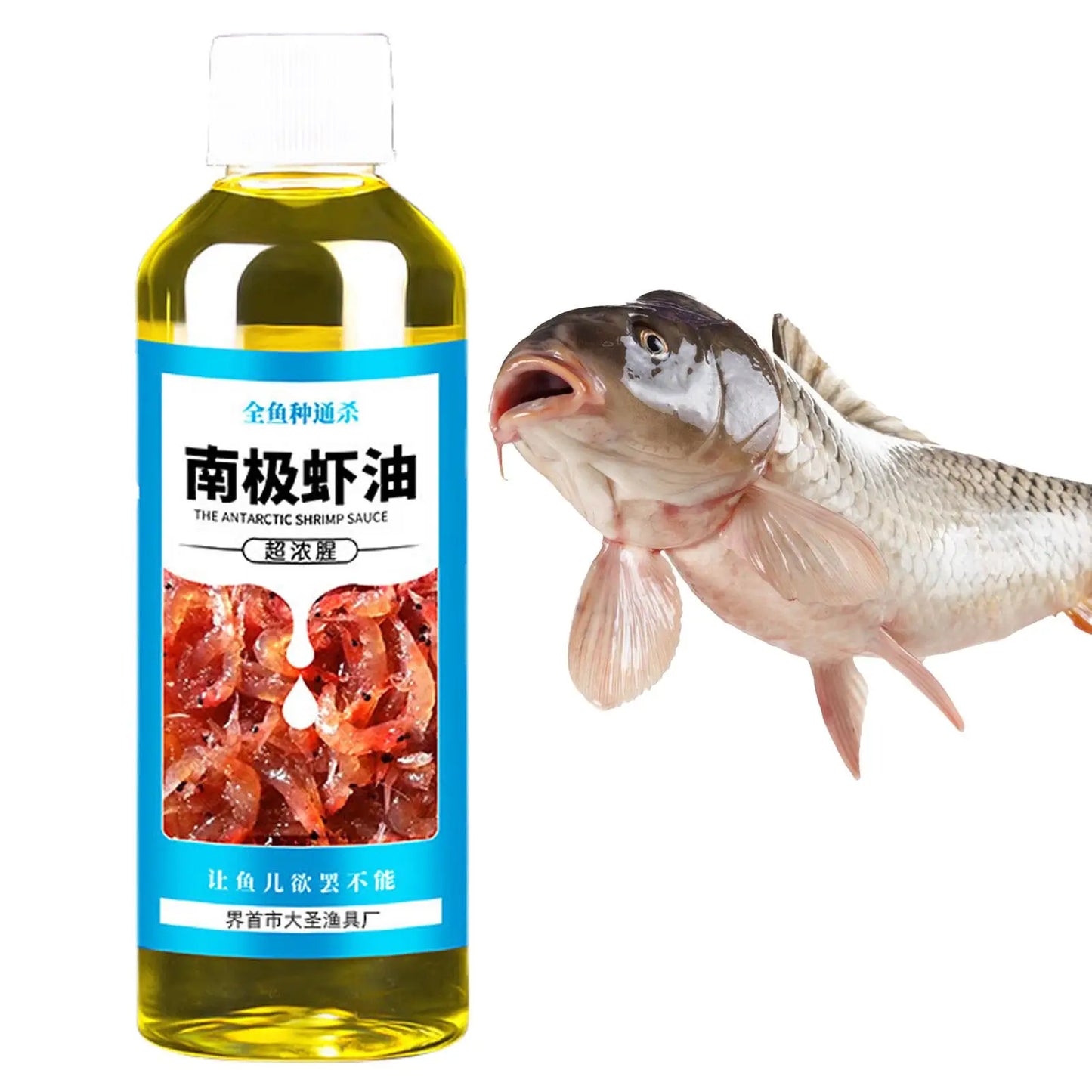 Shrimp Scent For Fishing Antarctic Shrimp Scent For Soft Fishing Lures 60ml Antarctic Shrimp Sauce Squid Flavor Lure Accessory