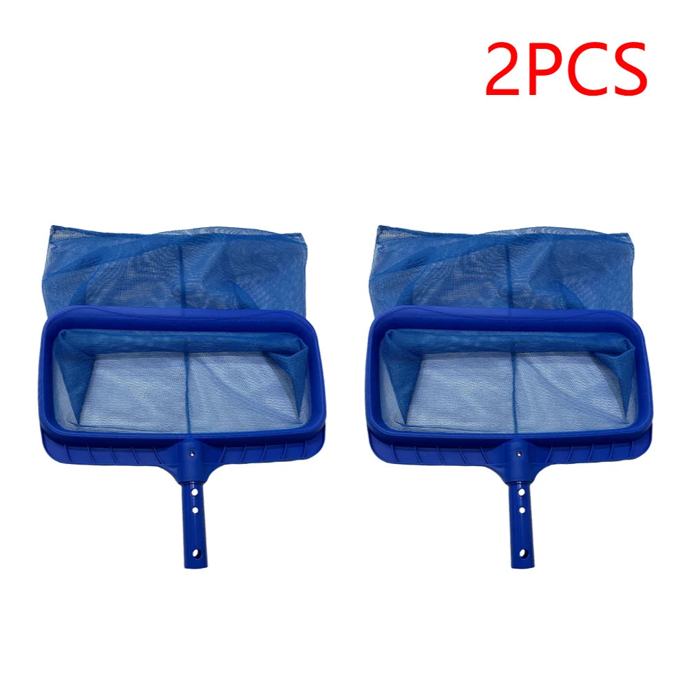 Swimming Pool Cleaning Net Professional Leaf Rake Deep Bag Large Capacity Thickened Frame Pool Leaf Net Pool Accessories