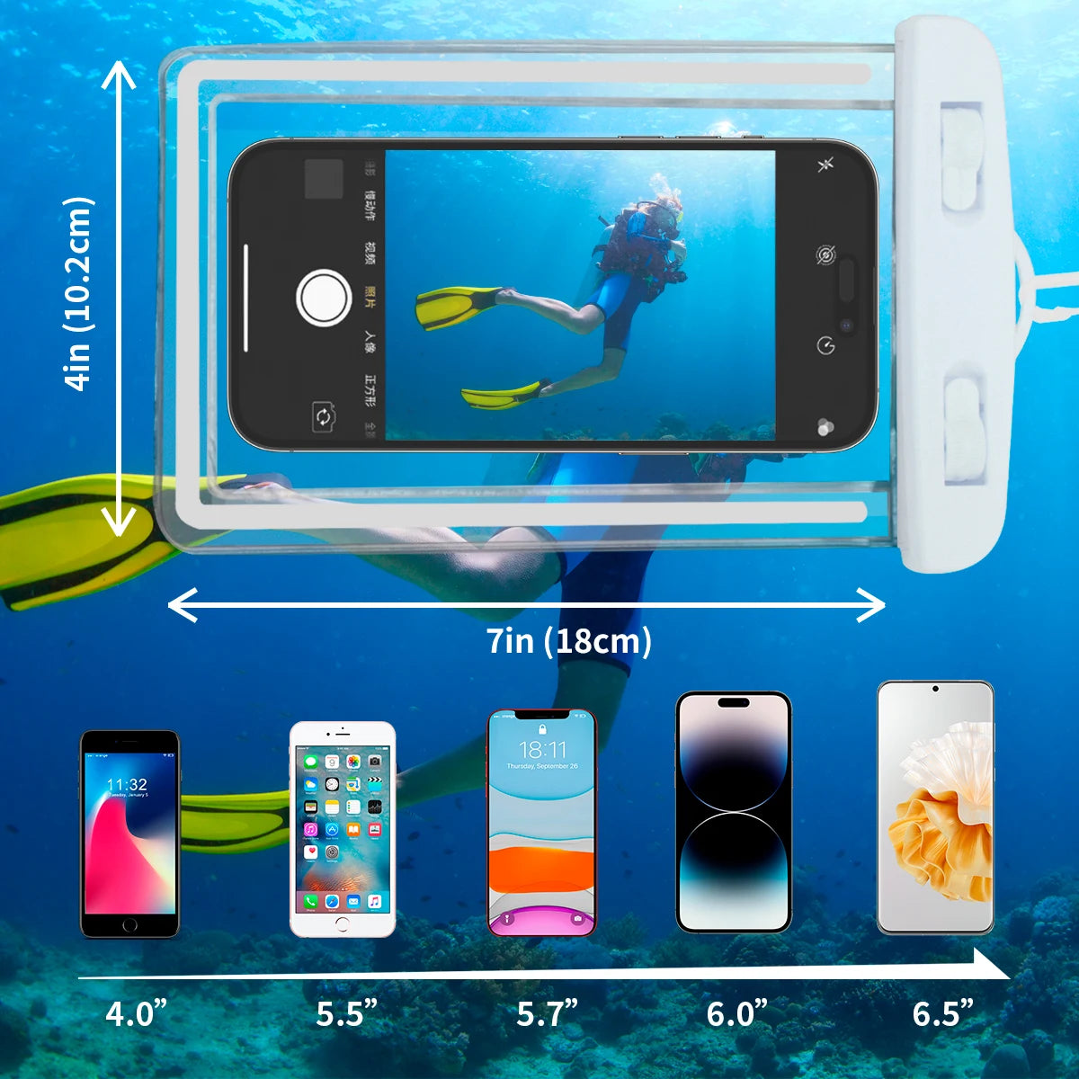 Waterproof Phone Case Swimming Water Proof Bag Universal