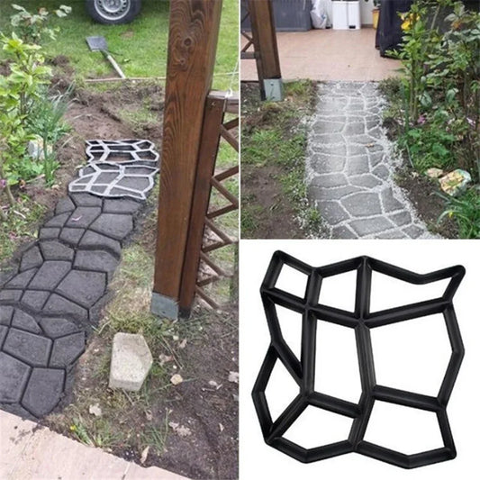 DIY Path Maker Paver Molds Stone