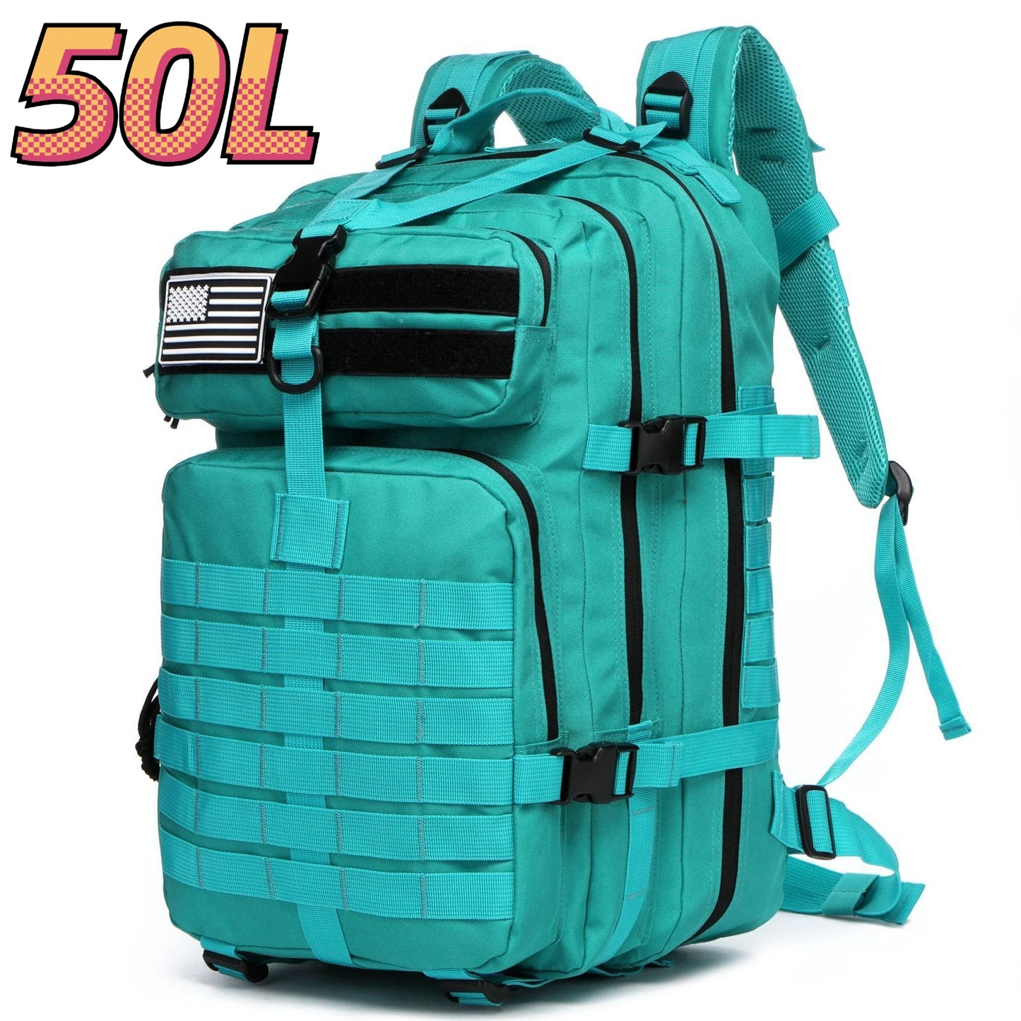 25L/50L 1000D Nylon Waterproof  Backpack Outdoor Rucksacks