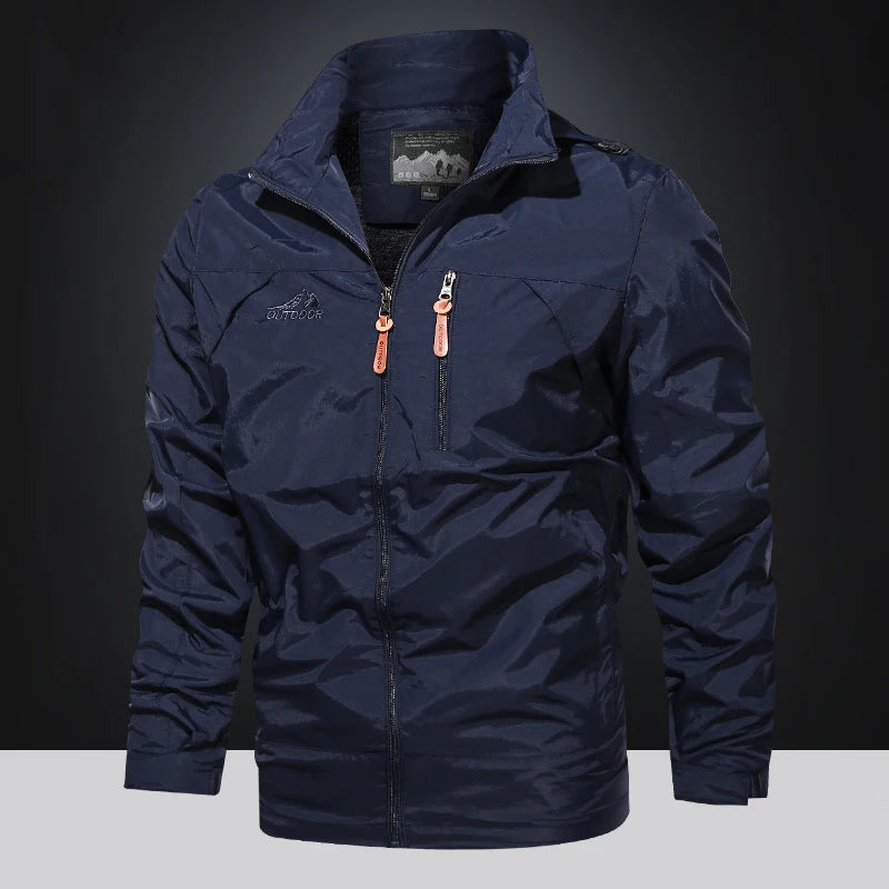 Men Outdoor Jackets Soft Comfortable Breathable Windbreak