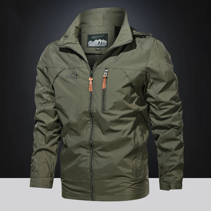 Men Outdoor Jackets Soft Comfortable Breathable Windbreak