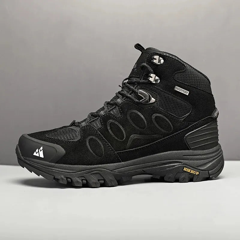 HIKEUP High-Top Men Hiking Boot Winter Outdoor Shoes