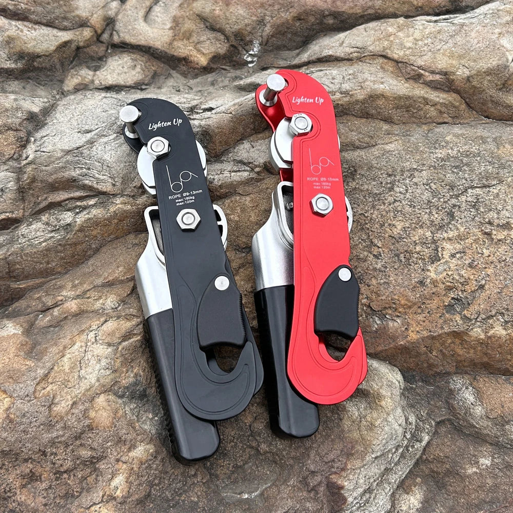 Professional Outdoor Rock Climbing Descent Device STOP Handle-Control