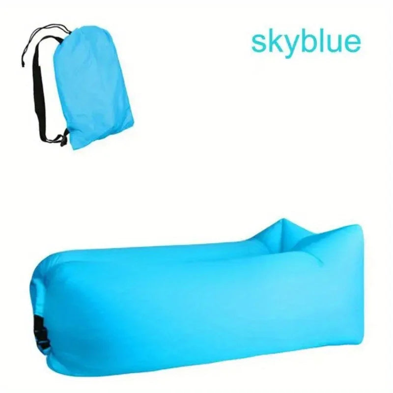 Inflatable Sofa Air Sofa Chair Portable Foldable Sleeping Bag WaterProof Couch