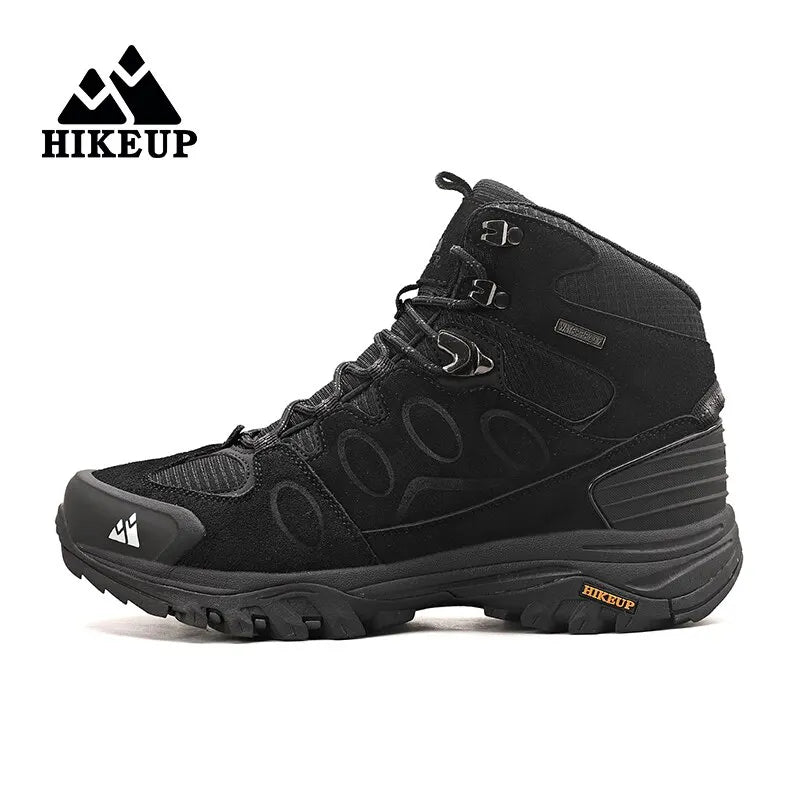 HIKEUP High-Top Men Hiking Boot Winter Outdoor Shoes