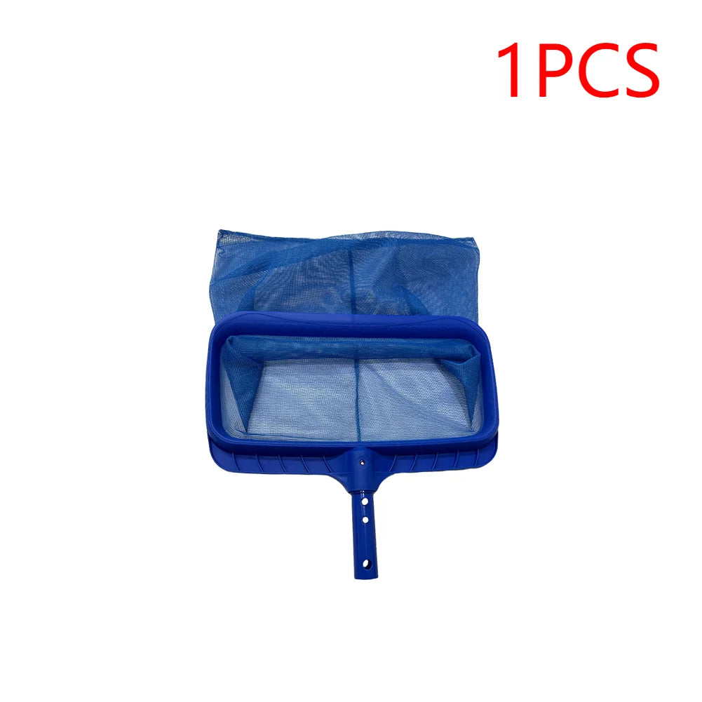 Swimming Pool Cleaning Net Professional Leaf Rake Deep Bag Large Capacity Thickened Frame Pool Leaf Net Pool Accessories