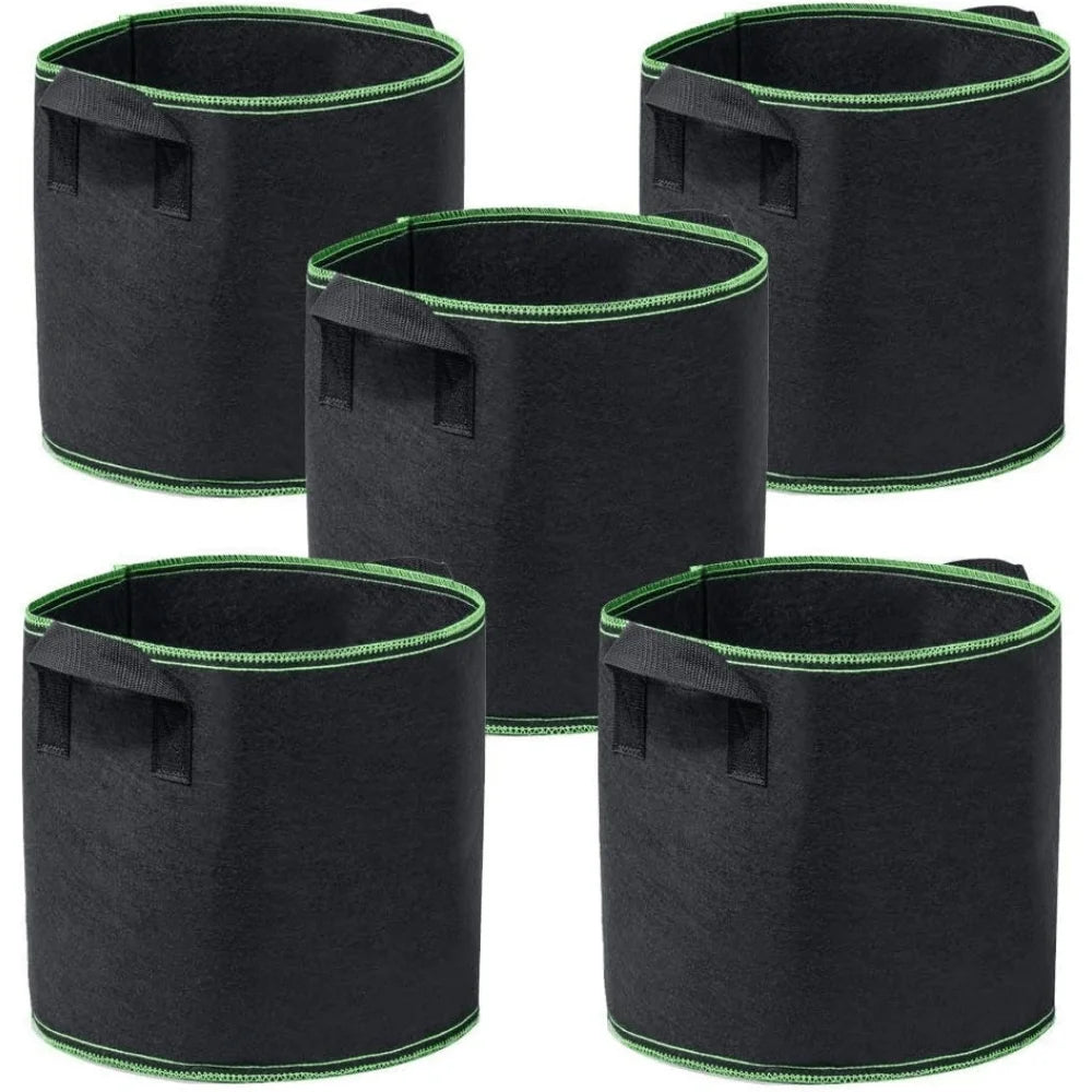 5Pcs Gallon Planting Bucket