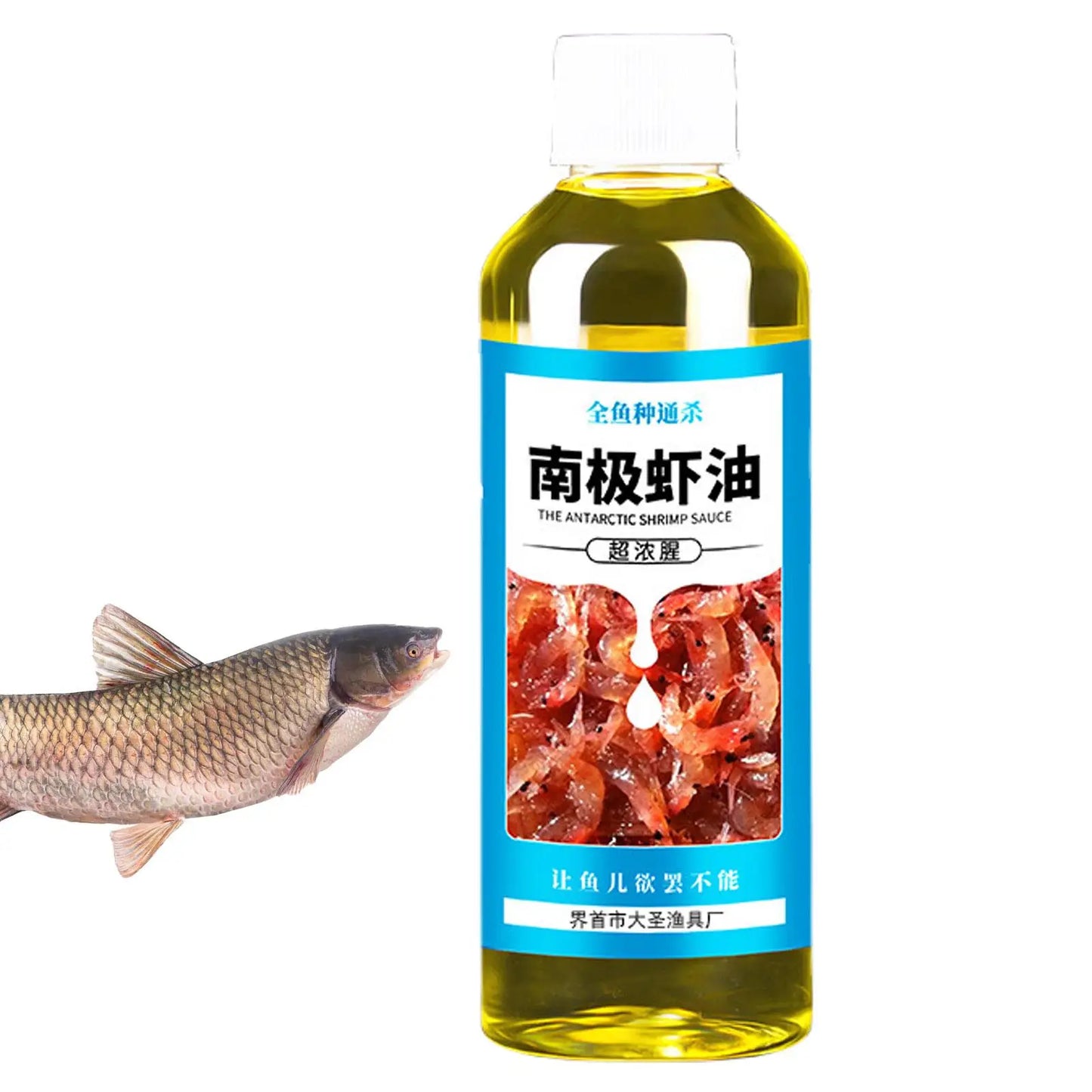 Shrimp Scent For Fishing Antarctic Shrimp Scent For Soft Fishing Lures 60ml Antarctic Shrimp Sauce Squid Flavor Lure Accessory