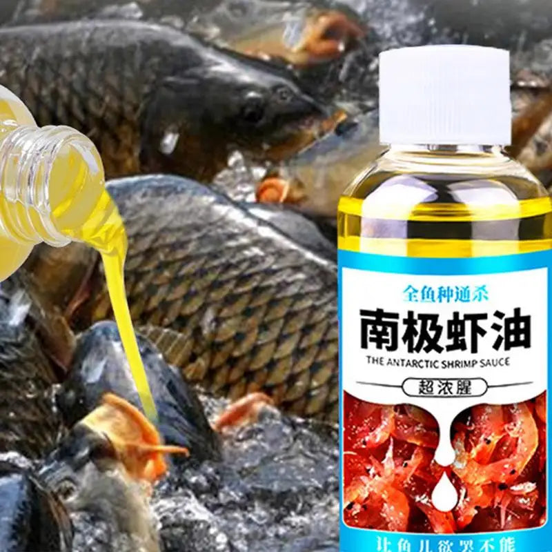 Shrimp Scent For Fishing Antarctic Shrimp Scent For Soft Fishing Lures 60ml Antarctic Shrimp Sauce Squid Flavor Lure Accessory