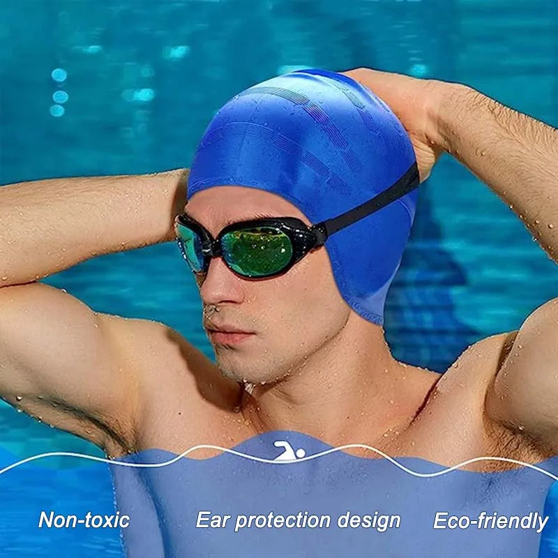 Waterproof Swimming Cap for women