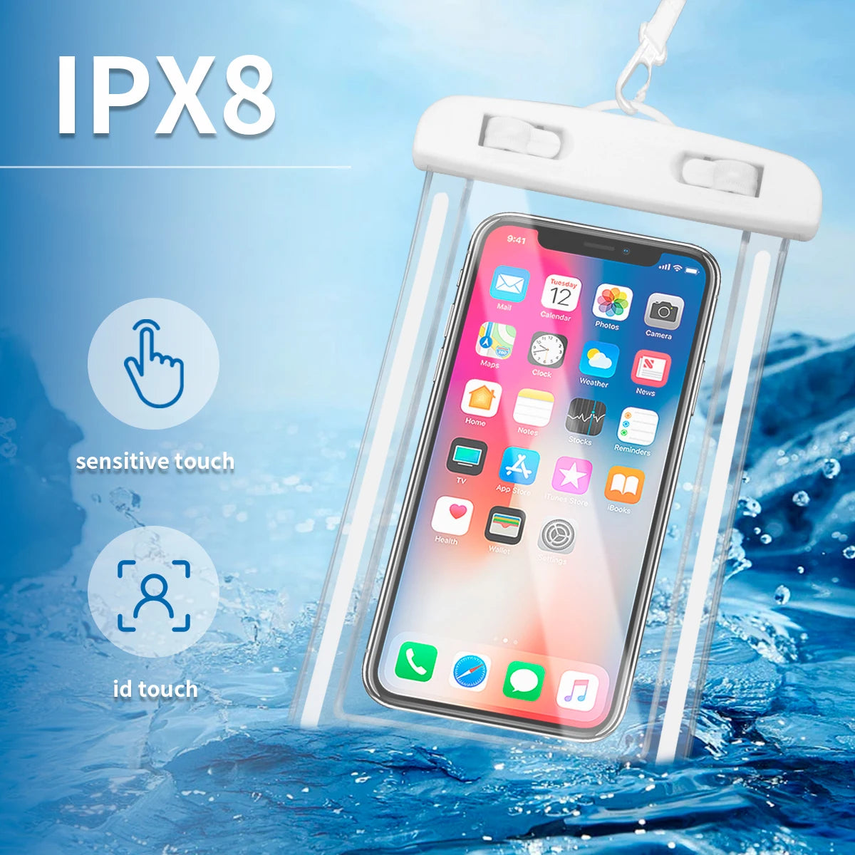 Waterproof Phone Case Swimming Water Proof Bag Universal