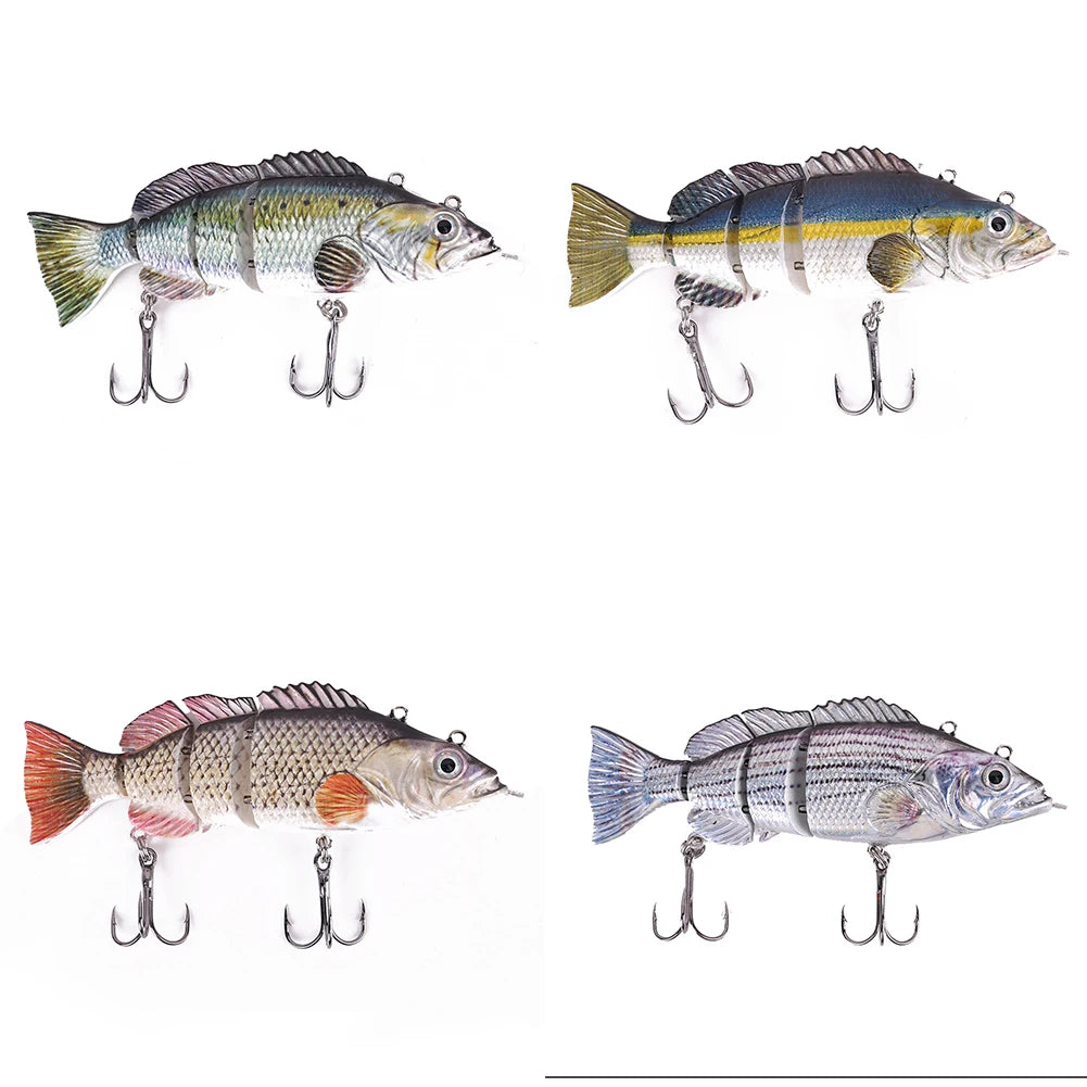 Multi Jointed Swimbait Hard  Artificial Bait Wobbler Fish