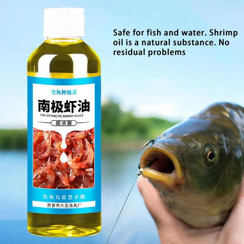 Shrimp Scent For Fishing Antarctic Shrimp Scent For Soft Fishing Lures 60ml Antarctic Shrimp Sauce Squid Flavor Lure Accessory